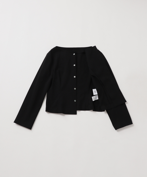 ブラウス シャツ “O”COTTON HIGH TWIST COMPACT シャツ レディース