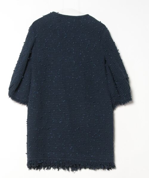 ルネ　Rene ネイビー　コート　36 Rene（ルネ） ノーカラーコート 36 ネイビー レディース : ZOZOTOWN