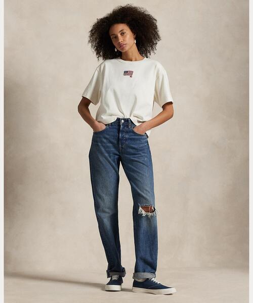 POLO RALPH LAUREN tシャツ フラッグ コットン ジャージー