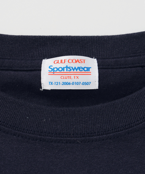 ULFCOAST SPORTSWEAR 別注CREW TEE FRAMeWORK tシャツ GULFCOAST SPORTSWEAR 別注CREW TEE