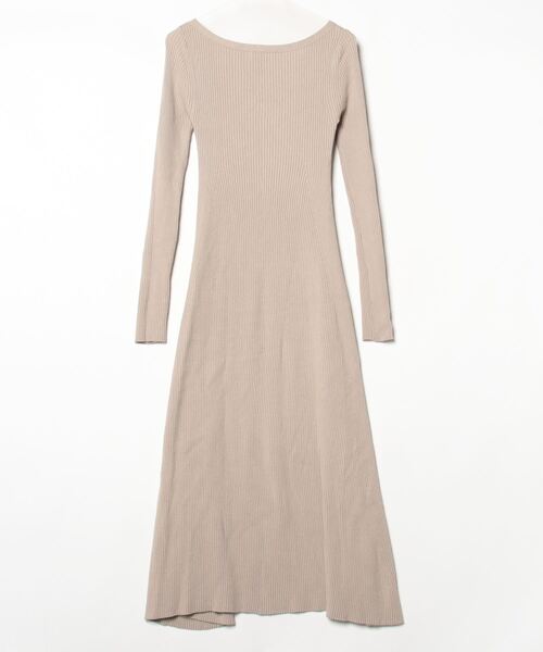 SNIDEL（スナイデル） ニットワンピース FREE ベージュ レディース