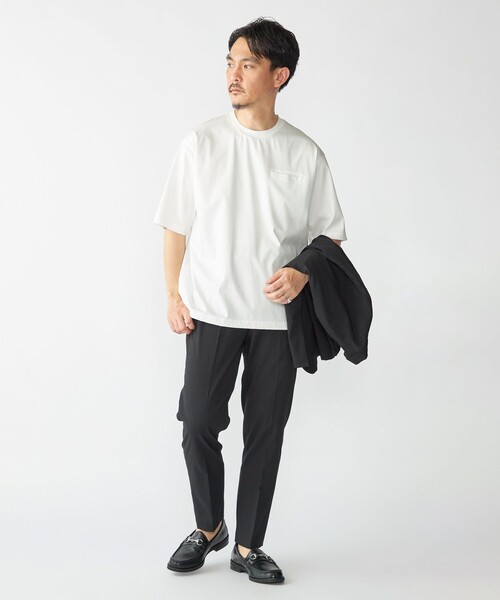 SHIPS: 〈接触冷感 / 抗菌防臭機能〉クールタッチ スムース Tシャツ SHIPS tシャツ SHIPS: 「接触冷感 / 抗菌防臭機能」クールタッチ