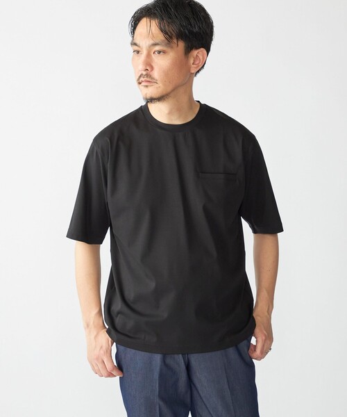 SHIPS tシャツ SHIPS: 「接触冷感 / 抗菌防臭機能」クールタッチ