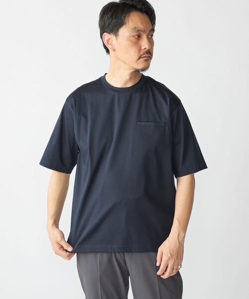 SHIPS: 〈接触冷感 / 抗菌防臭機能〉クールタッチ スムース ポロシャツ SHIPS: 〈接触冷感 / 抗菌防臭機能〉クールタッチ スムース