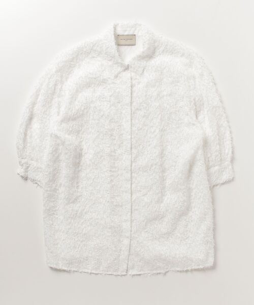 「UNITED ARROWS」 7分袖シャツ 38 ホワイト レディース