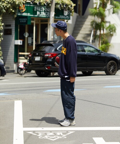 「NCAA」 長袖ニット X-LARGE グレー メンズ_画像5