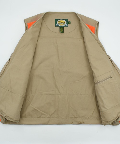 VINTAGE ベスト ジレ 「ヴィンテージ古着」Y2K Cabela's アウトドア