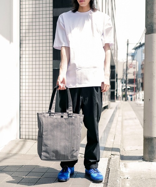 LB/S トートバッグ 「NEVEREND/ネバーエンド」草木染風トート