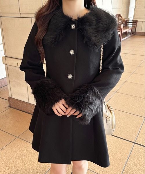 「apres jour」 コート X-LARGE アイボリー レディース_画像2