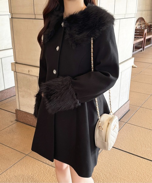 「apres jour」 コート X-LARGE アイボリー レディース_画像3