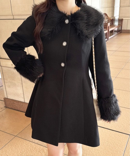 「apres jour」 コート X-LARGE アイボリー レディース_画像5