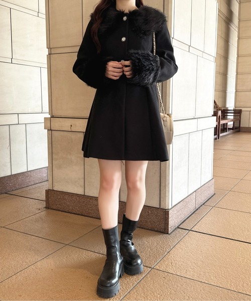 「apres jour」 コート X-LARGE アイボリー レディース_画像6
