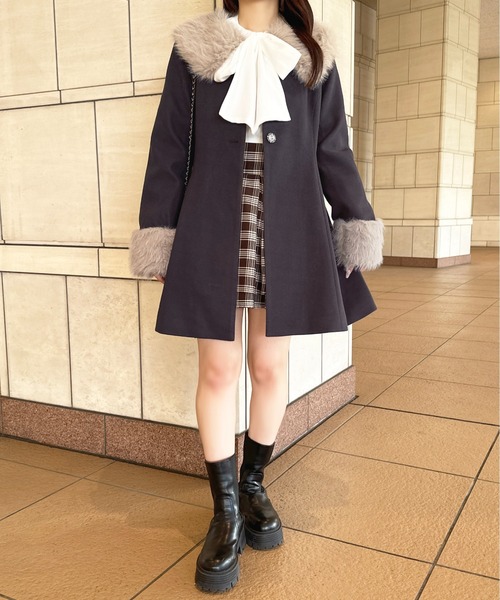 「apres jour」 コート X-LARGE アイボリー レディース_画像8