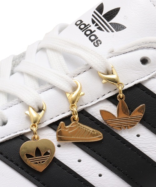 国内発送 adidas シューレース＆チャーム adidas｜【公式】アディダス adidas シューレース&チャーム