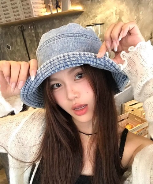 B.I.D. 帽子 ハット 「デニムバケットハット ユニセックス（MA