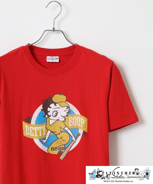 BETTY BOOP（ベティ ブープ） tシャツ ベティーブープ（TM）天竺半袖T