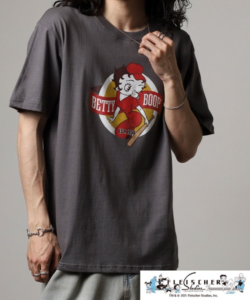 BETTY BOOP（ベティ ブープ） tシャツ ベティーブープ（TM）天竺半袖T