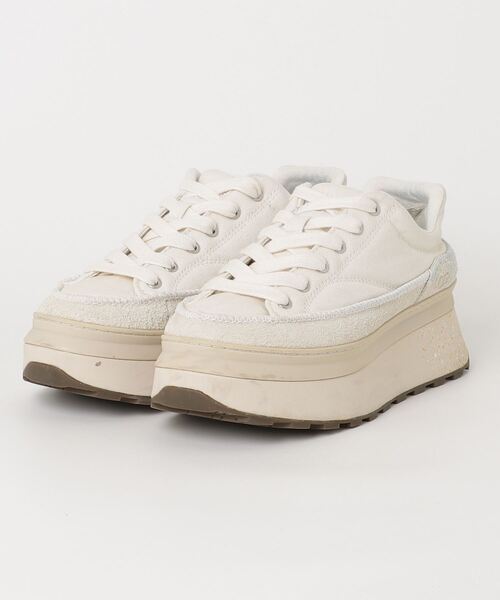 UGG ベージュ スニーカー UGG Australia 「UGG」 ローカットスニーカー 25cm ベージュ