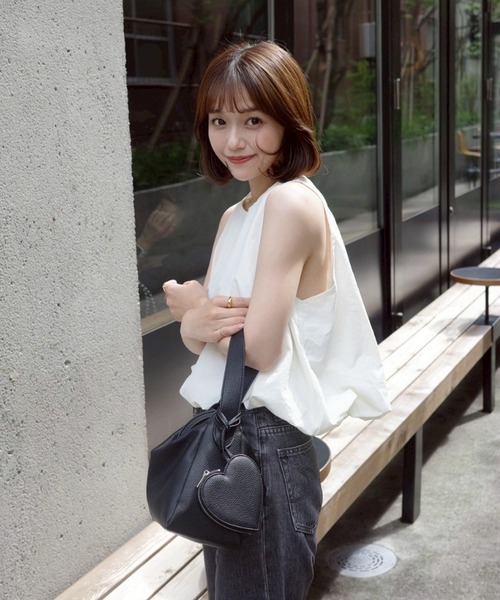 EFOLE（エフォル） ハンドバッグ 「mayu×EFOLE コラボ」Shrink bag