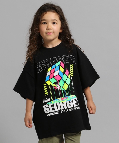 George's tシャツ 「KIDS」CUBEグラフィックTシャツ キッズ 子供服