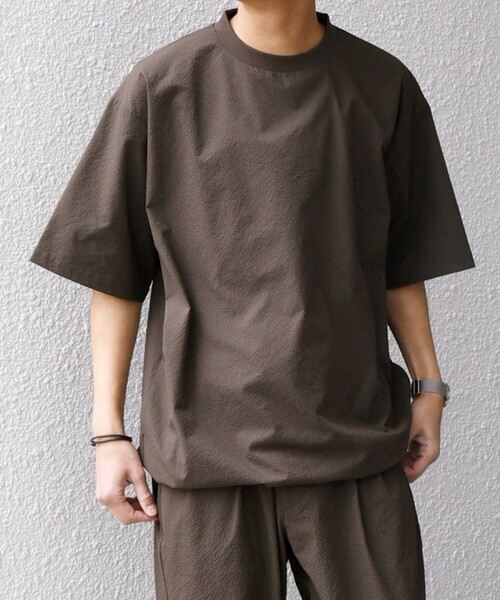 SHIPS any tシャツ any:「撥水/軽量/ストレッチ」SOLOTEX(R) シア