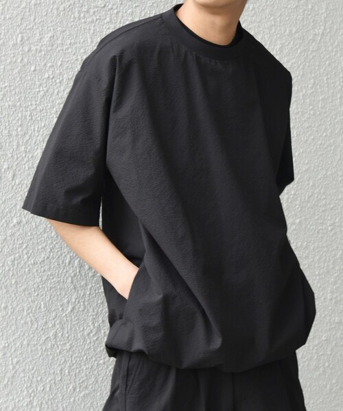 SHIPS any tシャツ any:「撥水/軽量/ストレッチ」SOLOTEX(R) シア