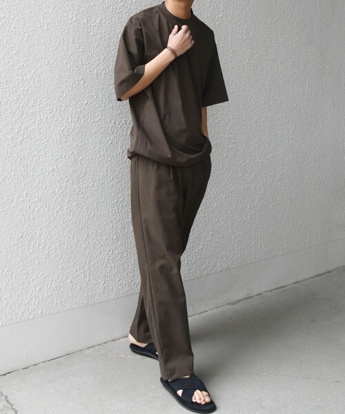 SHIPS any tシャツ any:「撥水/軽量/ストレッチ」SOLOTEX(R) シア