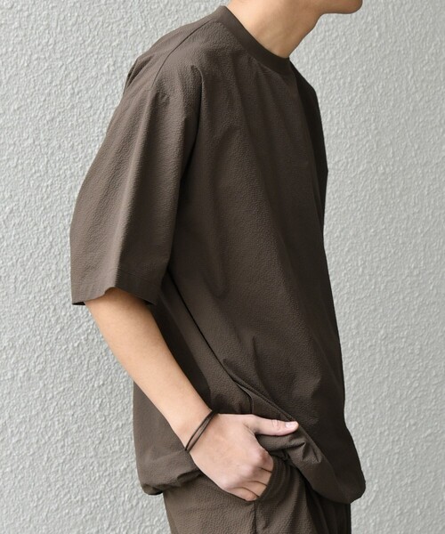 SHIPS any tシャツ any:「撥水/軽量/ストレッチ」SOLOTEX(R) シア