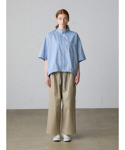 れみ MidiUmi（ミディウミ） パンツ ツイルイージーパンツ レディース