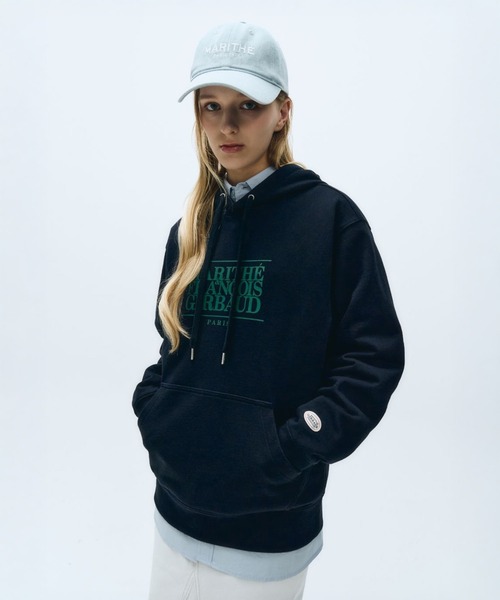 MARITHE + FRANCOIS GIRBAUD パーカー CLASSIC LOGO HOODIE