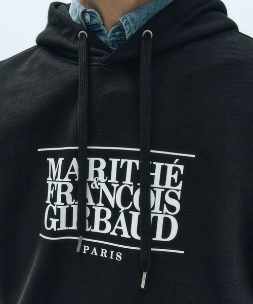 MARITHE + FRANCOIS GIRBAUD パーカー CLASSIC LOGO HOODIE
