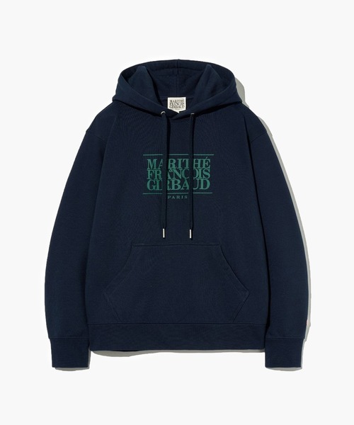 MARITHE + FRANCOIS GIRBAUD パーカー CLASSIC LOGO HOODIE
