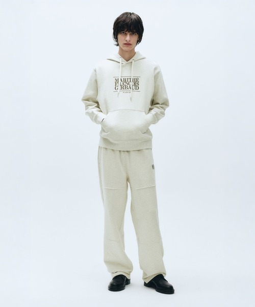 MARITHE + FRANCOIS GIRBAUD パーカー CLASSIC LOGO HOODIE