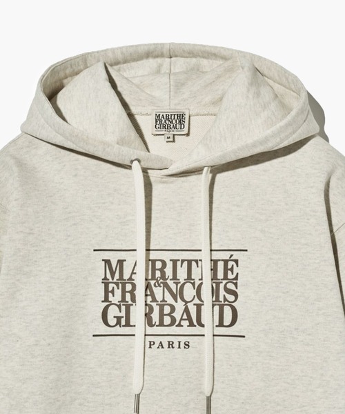 MARITHE + FRANCOIS GIRBAUD パーカー CLASSIC LOGO HOODIE