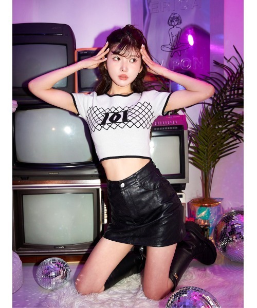 「Darich」 ミニスカート M ブラック レディース_画像2