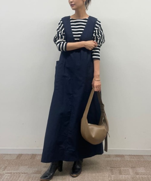 BEARDSLEY 「BEARDSLEY」 長袖カットソー 0 ブルー レディース