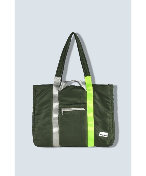 OMMO（オーエムエムオー） トートバッグ PADDED NYLON 2WAY WIDE TOTE