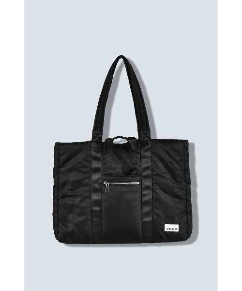 OMMO（オーエムエムオー） トートバッグ PADDED NYLON 2WAY WIDE TOTE
