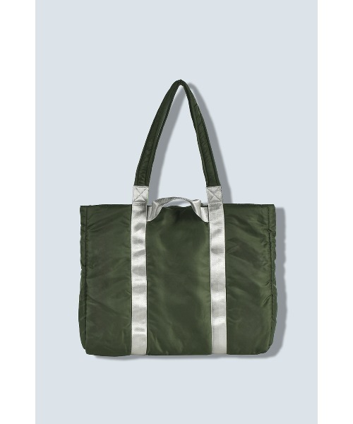 OMMO（オーエムエムオー） トートバッグ PADDED NYLON 2WAY WIDE TOTE