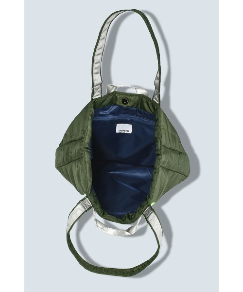 OMMO（オーエムエムオー） トートバッグ PADDED NYLON 2WAY WIDE TOTE