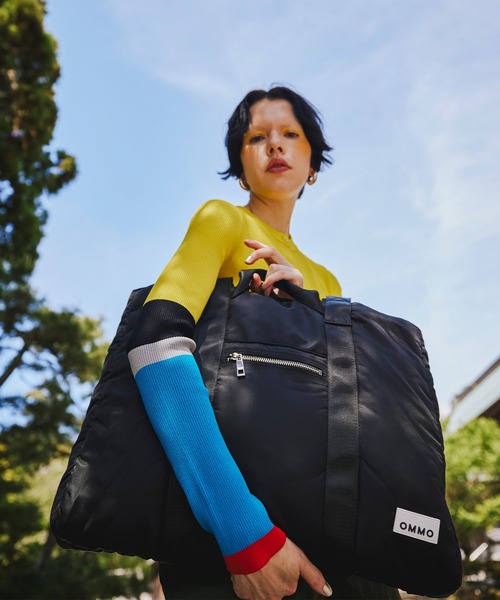 OMMO バッグ OMMO（オーエムエムオー） トートバッグ PADDED NYLON 2WAY WIDE TOTE
