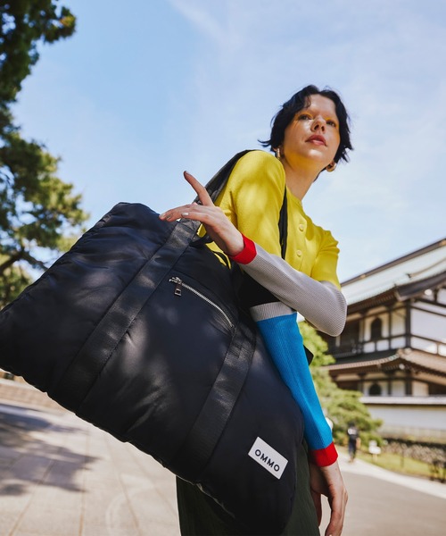 OMMO（オーエムエムオー） トートバッグ PADDED NYLON 2WAY WIDE TOTE