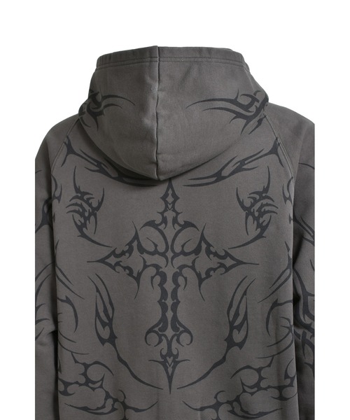 BREATH パーカー TWIN HEAD LOGO ZIP UP HOODIE メンズ : ZOZOTOWN