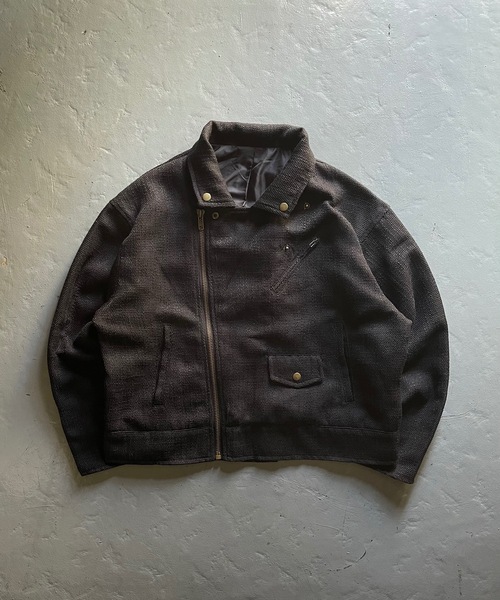 MandO（エムオー） ジャケット テーラードジャケット ツイードライク