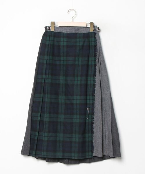 オニールオブダブリン　サイズ10 美品 O'NEIL of DUBLIN（オニールオブダブリン） ロングスカート 10 ブルー