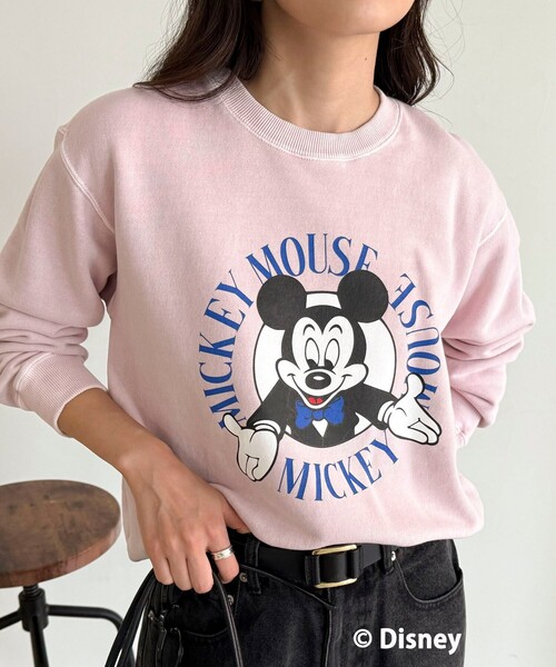トレーナー スウェット 「別注」「GOOD ROCK SPEED」MICKEY裏毛スウェット レディース