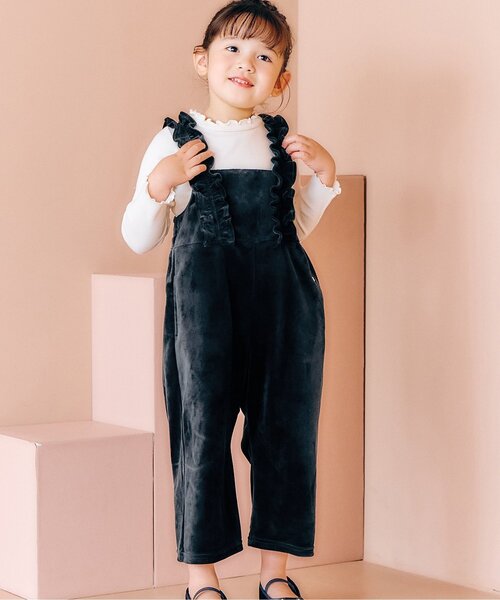 THE NORTH FACE ブラックオーバーオール 140 THE NORTH FACE（ザ ノースフェイス） サロペット オーバーオール