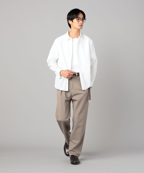 コムサ・メン（COMME CA MEN）/37．5（R）テクノロジー ワッシャータスラン レギュラーカラーシャツ COMME CA MEN（コムサメン） シャツ 37.5（R）テクノロジー ワッシャー