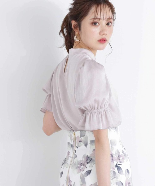 「PROPORTION BODY DRESSING」 7分袖ブラウス SMALL ホワイト レディース_画像10