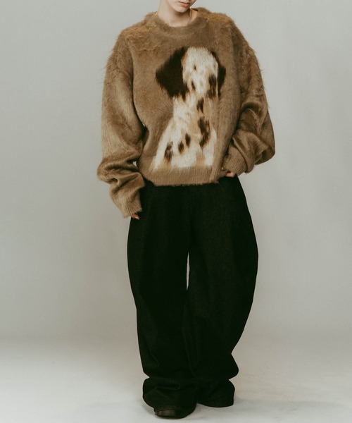 犬プリント セーター Knuth Marf 犬プリント セーター Knuth Marf - メルカリ